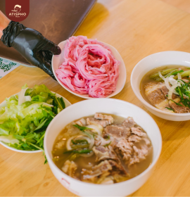 Phở Sườn Tái Gân